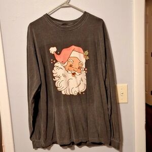 Womens Christmas shirt long sleeved.